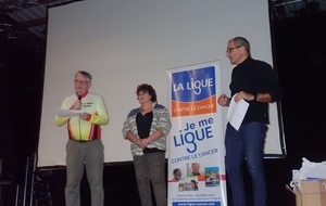 Ouverture de la cérémonie par Yves Jubin, Président du CCRML69 et MMe l'Adjointe aux sports de la Mairie de Jonage qui nous accueille