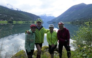 C'est dans Le Progrès Voyage à vélo Norvège