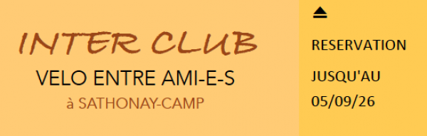 INTERCLUB, vélo entre ami(e)s
