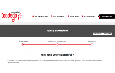 Signaler à la Métropole un problème de voirie, c'est simple en 3 clics