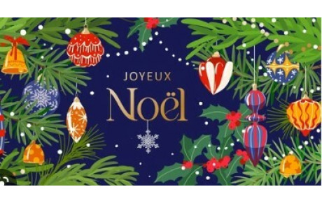 Bonnes fêtes de fin d'année à tous