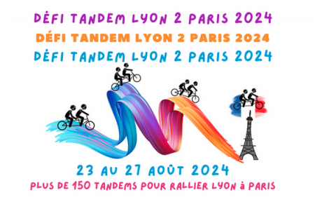 Défi Tandem Lyon 2 (To) JO Paris 2024 pour Matthieu